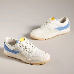NEW DOLCE VITA Suede And Leather Cyril Sneakers 0126 3t7